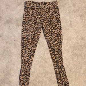Cheetah print PINK leggings